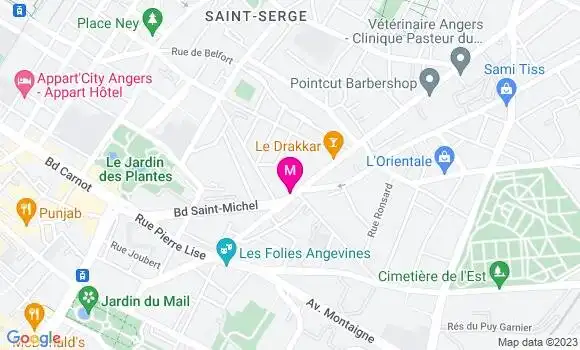 Localisation Restaurant  Le Triskell