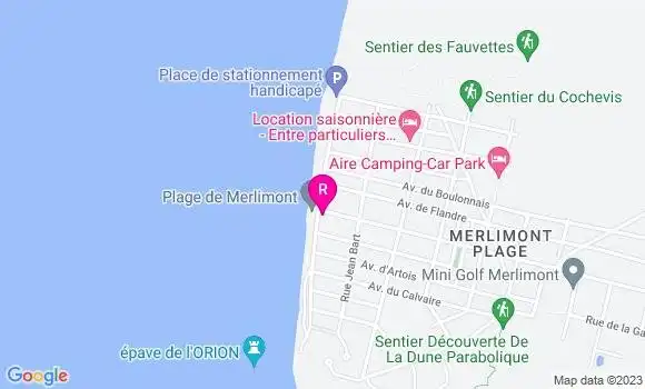 Localisation Restaurant  Le Squale