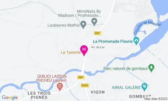 Localisation La Taverne