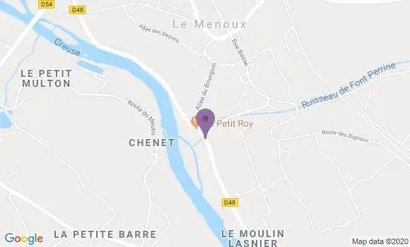 Localisation Restaurant  Le Petit Roy