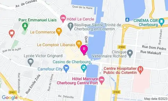 Localisation Restaurant  La Marina