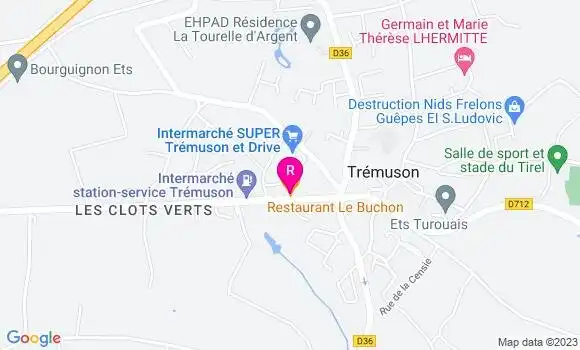 Localisation Restaurant  Le Buchon
