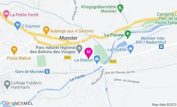 Localisation Restaurant  A la Schlitte