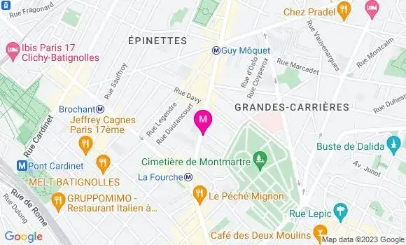 Localisation Restaurant  Le Surcouf