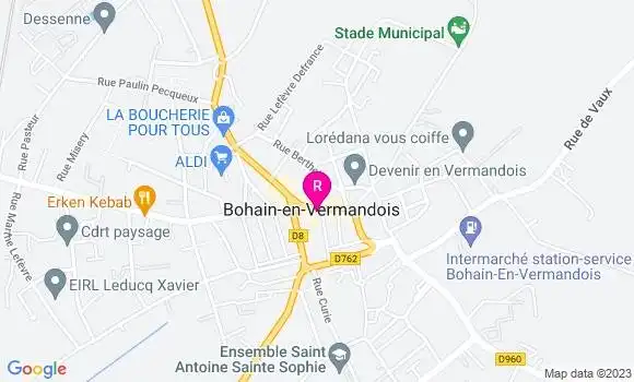 Localisation Restaurant  Le P