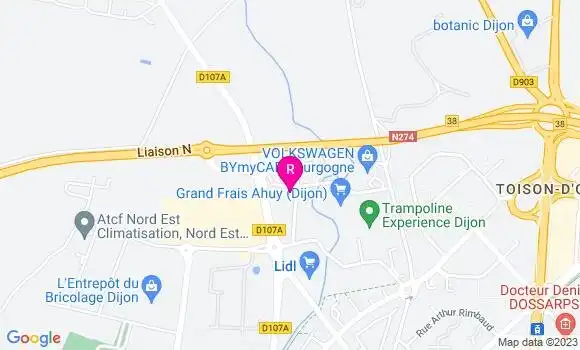 Localisation Restaurant Grill L
