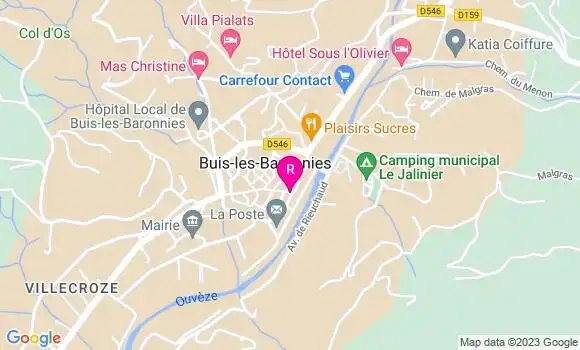 Localisation Restaurant  Le Bouchon Provençal