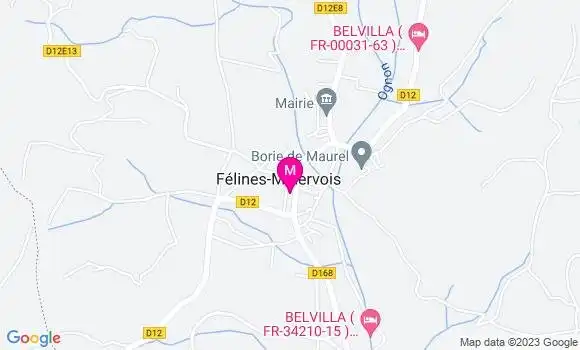Localisation Restaurant  Grand Café Occitan
