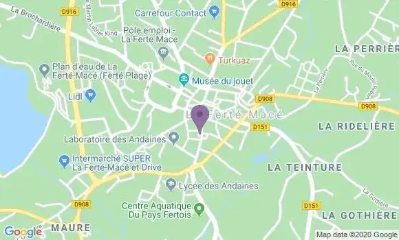 Localisation Restaurant  L