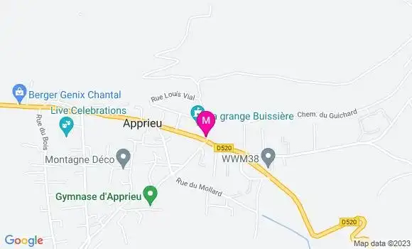 Localisation Restaurant  Le Régence
