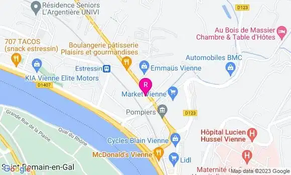 Localisation Restaurant  Le Berthelot