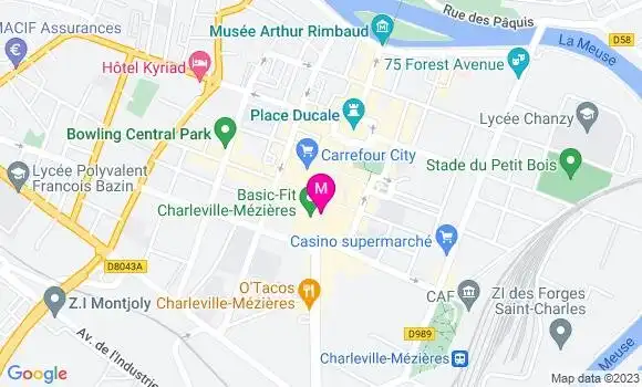 Localisation Le Chêne Café