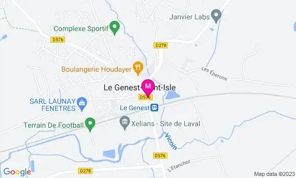 Localisation Restaurant  La Gare