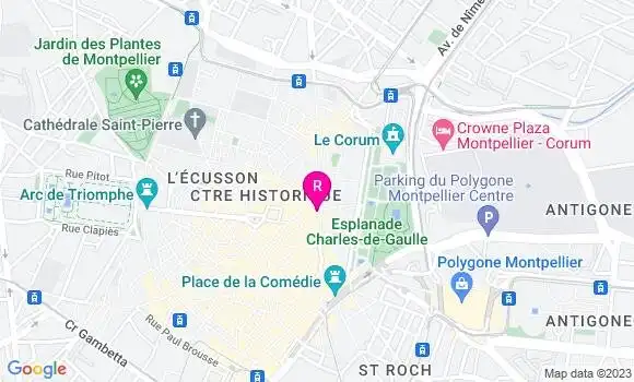 Localisation Restaurant  L