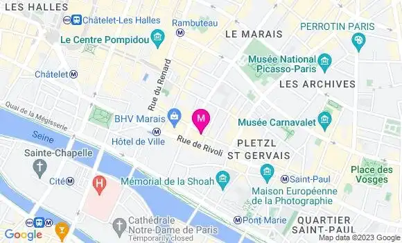 Localisation Restaurant  O