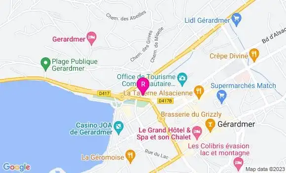 Localisation Brasserie Olac