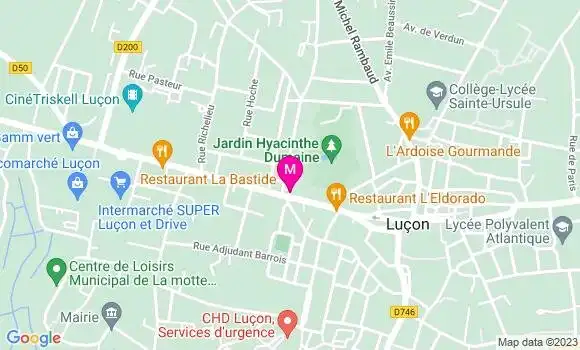 Localisation Restaurant  L