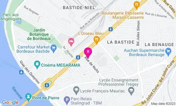 Localisation Restaurant  Guillaume Louis Joseph
