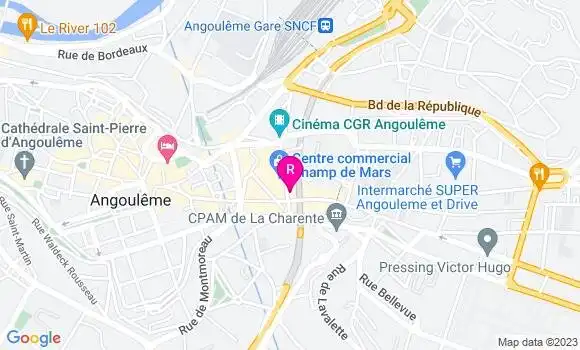 Localisation Restaurant  Bouchée Double