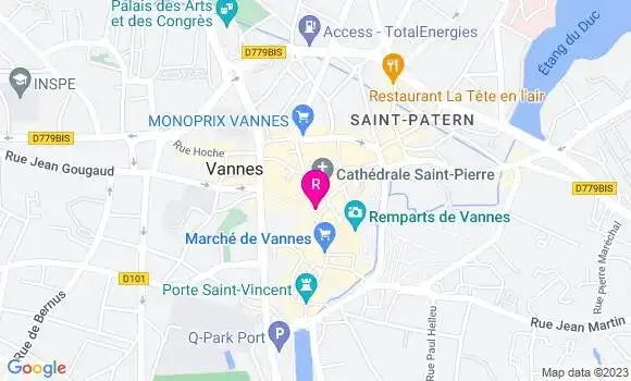 Localisation Crêperie Saint Exupéry