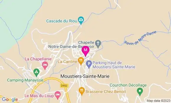 Localisation Restaurant  La Treille Muscate