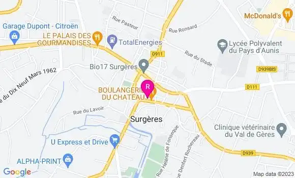 Localisation Restaurant  Le Manuel