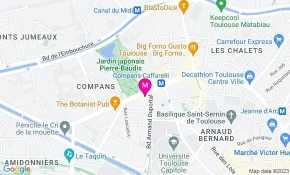 Localisation Restaurant  O Compans