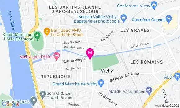 Localisation Restaurant Chinois Le Ginkgo