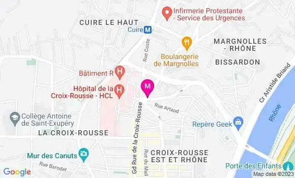 Localisation Restaurant  Le Joannes