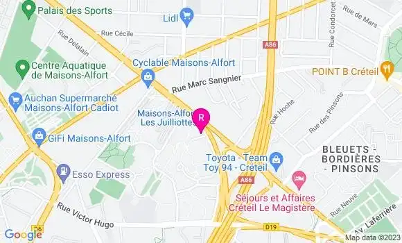 Localisation Restaurant Chinois Dragon d