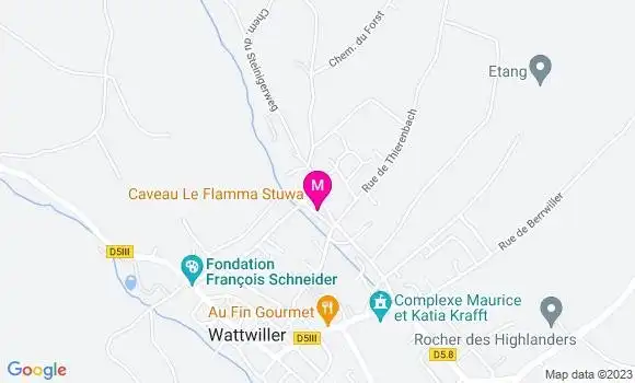 Localisation Restaurant  Caveau le Flamma Stuwa