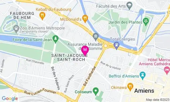 Localisation Restaurant  Le Fiacre