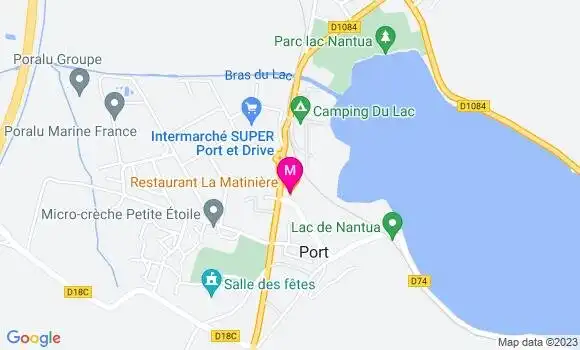 Localisation Restaurant  La Matinière