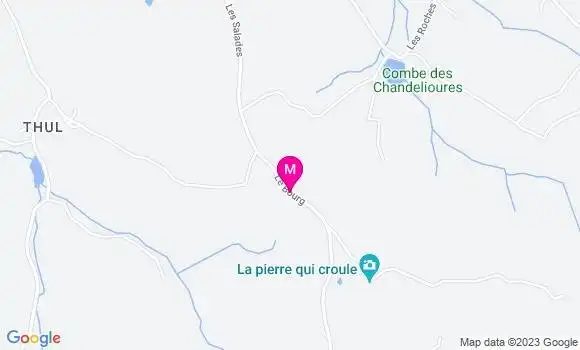 Localisation Restaurant  Le Relais de Dettey