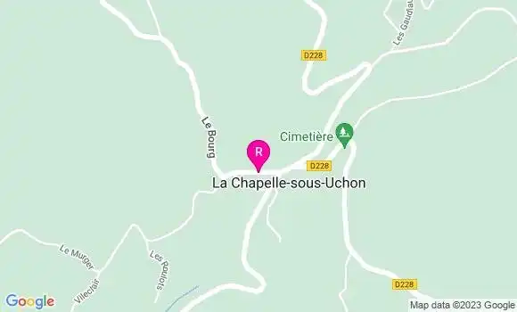 Localisation Auberge de la Grousse