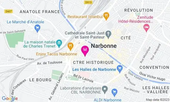 Localisation Restaurant  L