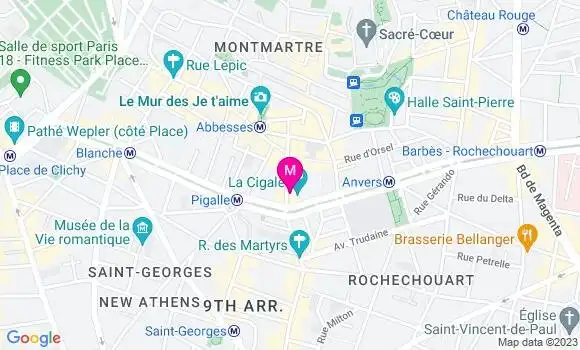 Localisation Restaurant Bar La Fourmi