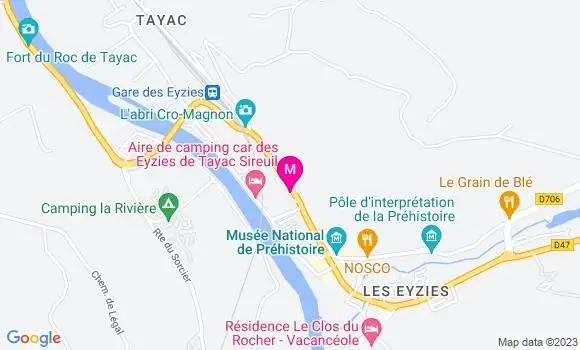 Localisation Pizzeria La Milanaise