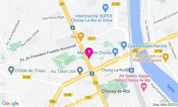 Localisation Restaurant  Le Saint Louis