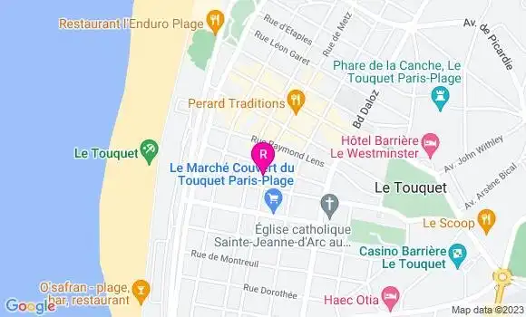 Localisation Restaurant  Plan B