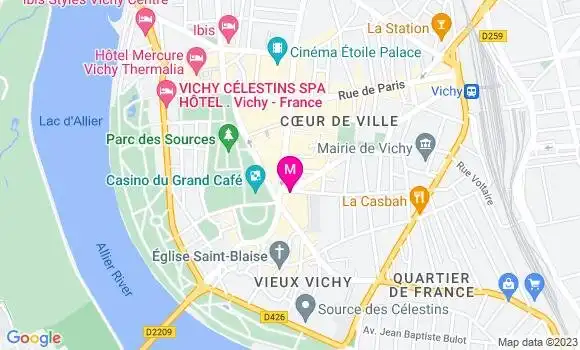 Localisation Pizzeria Le San Remo