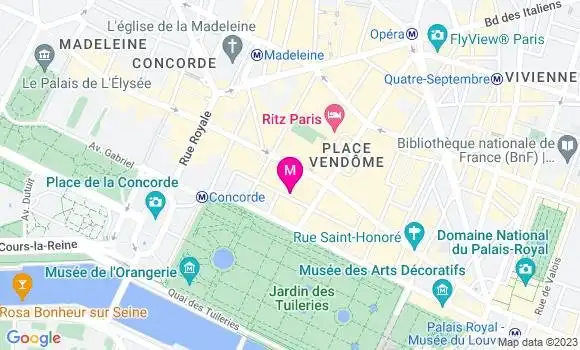 Localisation Restaurant  L