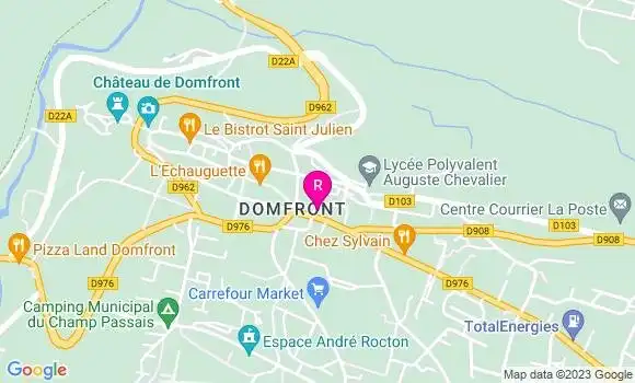 Localisation Restaurant  Bar de la Tour