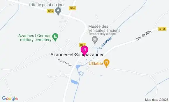 Localisation Restaurant  L