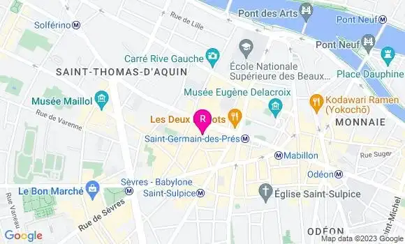 Localisation Restaurant  Didon