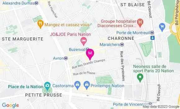 Localisation Pub Les Pères Populaires