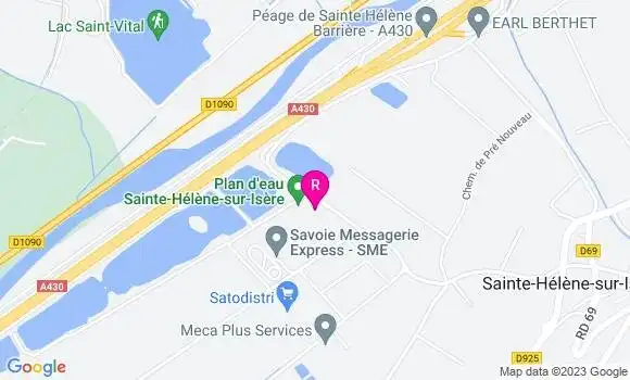Localisation Restaurant Hôtel Hôtel Sainte Hélène