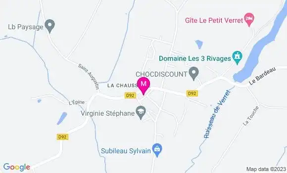 Localisation Restaurant  Le Marywan