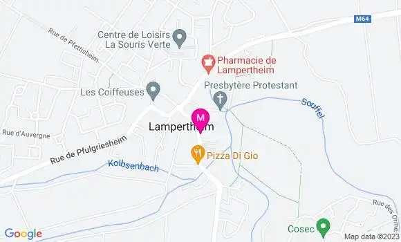 Localisation Restaurant Alsacien D