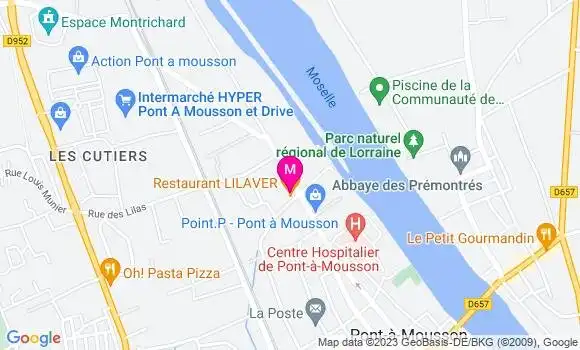Localisation Restaurant  Lilaver